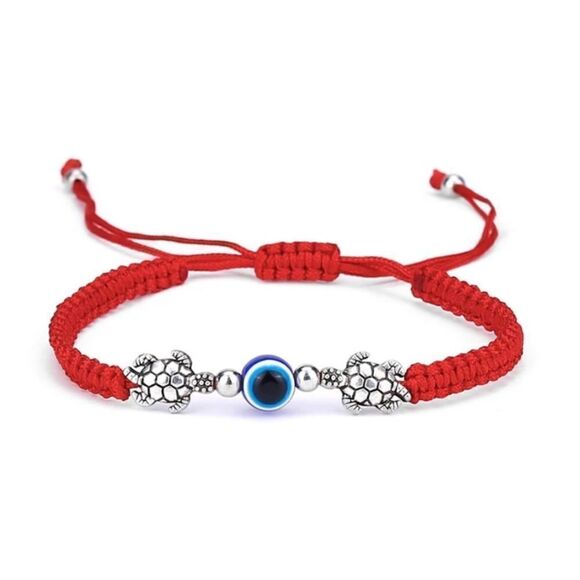 5/$25 Evil Eye 🧿 Turtle 🐢 String Bracelet - Picture 1 of 5